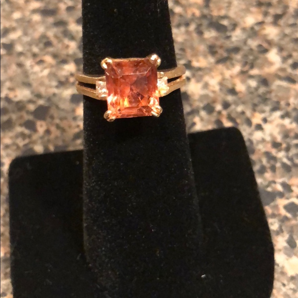 Pink Tourmaline Ring